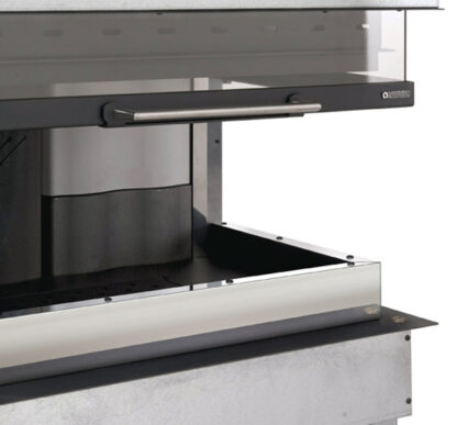 Kaminasüdamik puidule MONOBLOCCO 800 ANGOLO DX 10kW LaNordica - Image 2