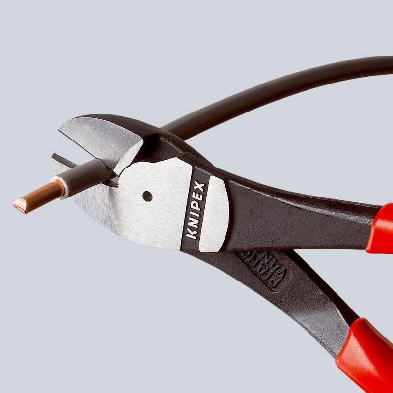 Maun 4860 Parallel Action Flat Nose Pliers – 160mm Serrated Jaw With V-Slot, British-Made, Case Hardened HRC 57